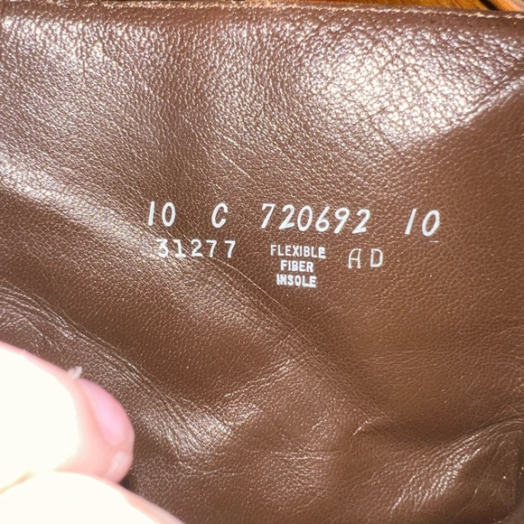 FLORSHEIM Classic Midtown Plain Toe Side Zipper Leather Ankle Boots Brown Sz‎ 10 - Picture 10 of 10